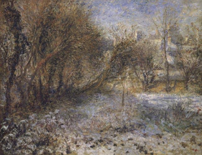 Pierre Renoir Snowy Landscape